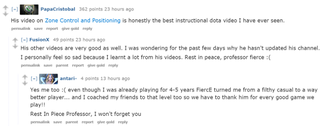 Illustration for article titled DOTA 2 Community Mourns The Passing Of Beloved Player